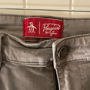 men’s penguin gray jeans